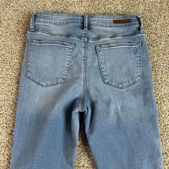 ARTICLES of Society Heather High Rise Skinny Ankle Jeans Distressed Stretch 26 - Picture 5 of 8